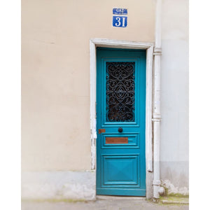 Paris Door Photograph | Montmartre Wall Art Print Tracey Capone Photography