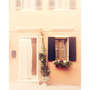 Photograph Of Blush Pink Home In Burano Italy | Travel Photography Tracey Capone Photography