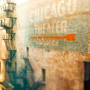 To State Street | Chicago Theater Sign-Tracey Capone Photography