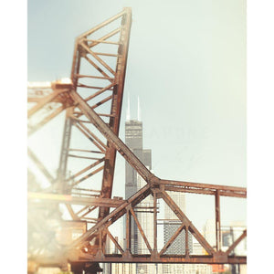 Bridge Up | Sears Tower, Chicago Skyline - Tracey Capone Photography