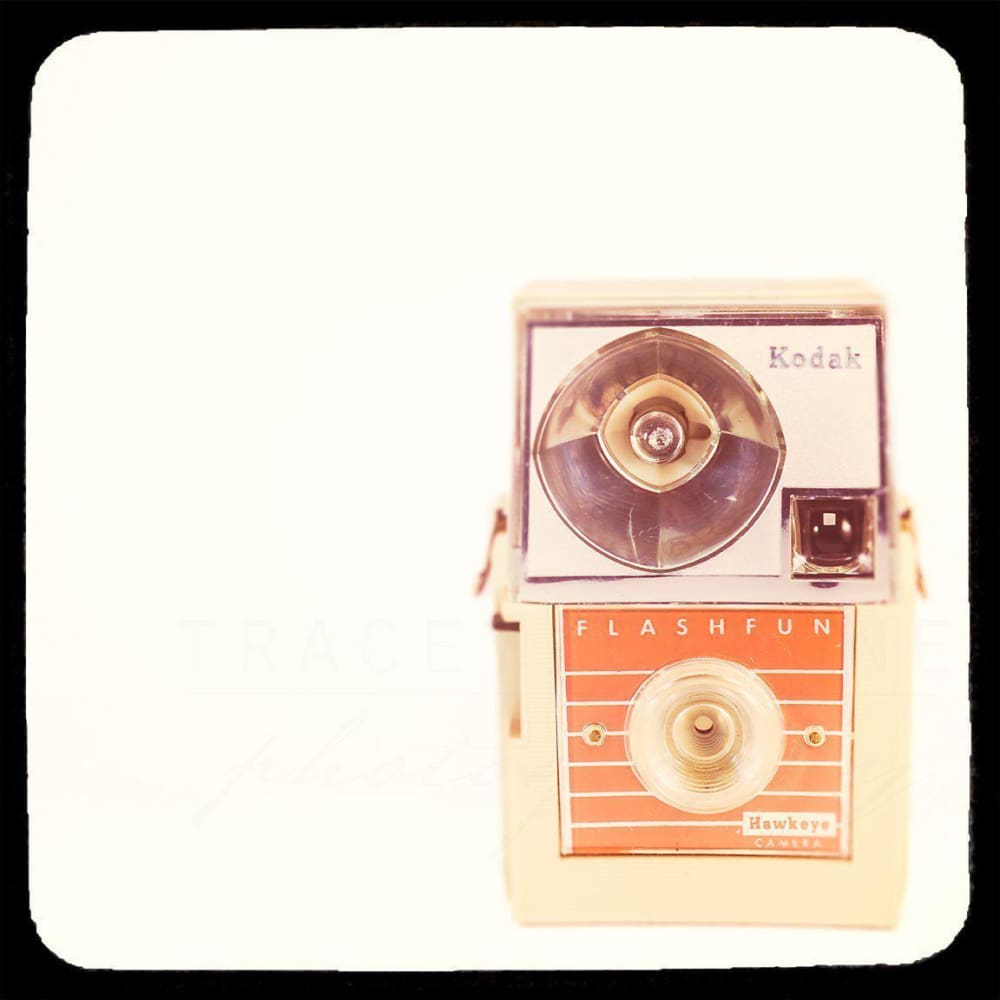 Vintage Camera Decor | Retro Wall Art | Kodak Flashfun | Tracey