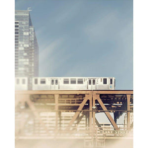 Lake Street | Chicago CTA Train-Tracey Capone Photography