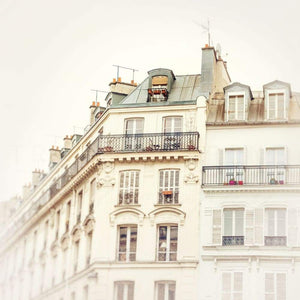Paris Rooftop Photography | Montmartre Wall Art Print Tracey Capone Photography