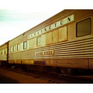 Silver Ridge | Retro Inspired Train Art-Tracey Capone Photography