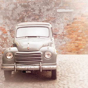 The Fiat | Vintage Car in Rome-Tracey Capone Photography