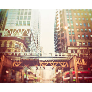 The Pass | Chicago L Train Photograph-Tracey Capone Photography