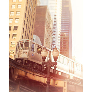 2712 | Chicago CTA Loop Train-Tracey Capone Photography