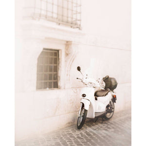 Roma | White Scooter In Rome-Tracey Capone Photography