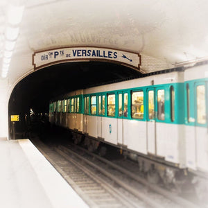 Towards Versailles | Paris Metro Photograph Tracey Capone Photography